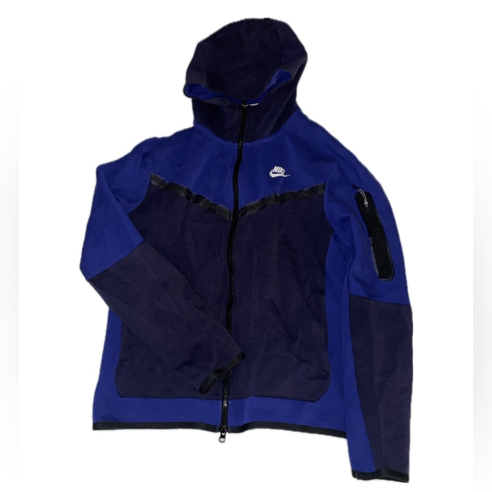 Nike Tech Men's Blue and Black Performance Jacket